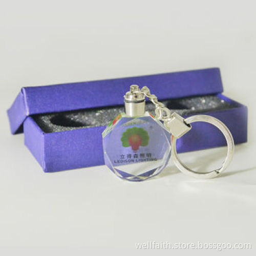Flashing promotional gift keyring, sized 20*20mmNew